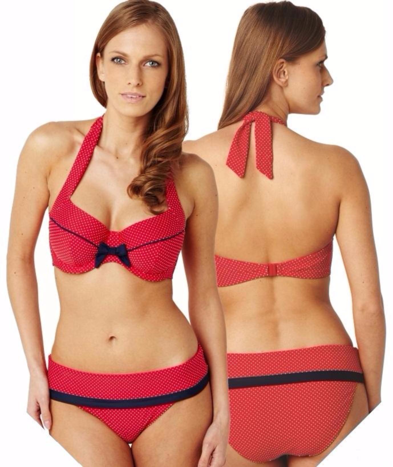 Britt Halterneck вверх SW0822(Red/Spot)