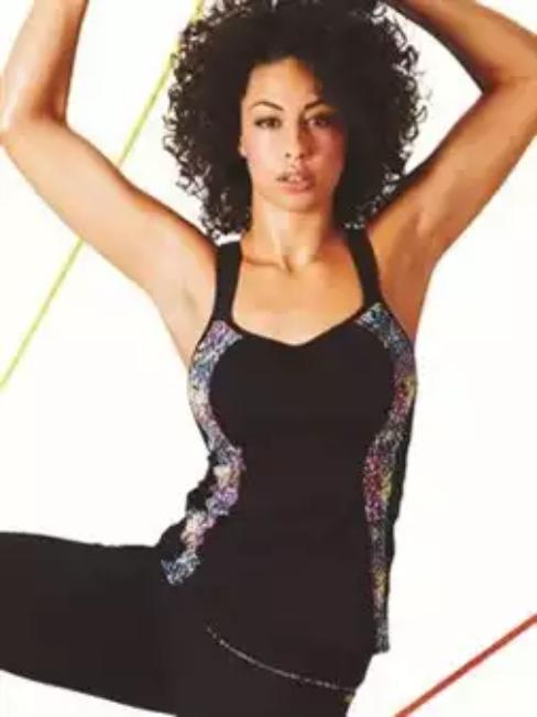 Sport Vest 7345 (Geo print)
